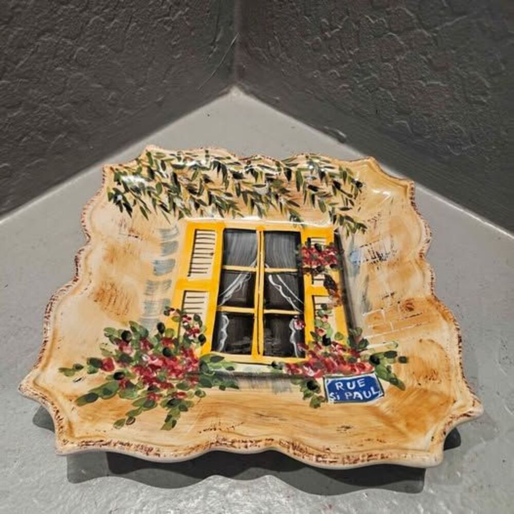 Shutters Hand Painted & Hand Crafted Hangin Wall Art,Tabletop Gallery Collection
